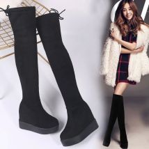 Maogu Woman Long Over-the-knee Boot Women's Winter Platform Socks Boots for Women Shoes 2023 Fashion Hidden Heels Botas De Mujer