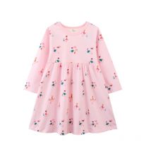 Jumping Meters 2-7T New Arrival Girls Princess Dancing Girls Print Long Sleeve Autumn Spring Children's Clothing Birthday Party