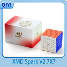 [JudyCube] Qiyi XMD Spark V2 7X7 Magnetischer Magic Speed Cube Stickerless Professionelles Zappelspielzeug Xmd 7x7 Cubo Magico