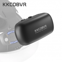 KKCOBVR P2 Edizione di aggiornamento dell'alimentazione della batteria nera, può essere utilizzata per KKCOBVR Q3Pro, P4, O2, Q2PRO che assorbe automaticamente