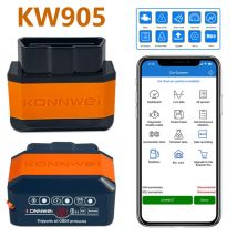 KONNWEI KW905 OBD2 ELM327 V1.5 Bluetooth 5.0 Scanner per Android/IOS ELM 327 OBD 2 Lettori di codici Toosl diagnostici per auto