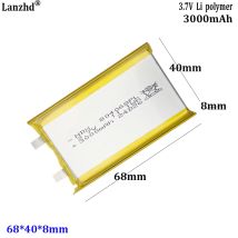 Batteria ai polimeri di litio da 3,7 V 804070 tastiera portatile console di gioco portatile 804068 ricaricabile di grande capacità