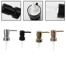 1-teiliger Flüssigseifenspender mit Verlängerungsrohr-Set, ABS-Pumpenkopf für Küchenspüle, Badezimmer-Zubehör, schwarze Seifenflasche