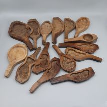 Old moon cake mould, wood mould, table accessory