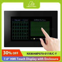 NEXTION 7,0'' Intelligentes resistives/kapazitives LCD-Touchdisplay NX8048P070-011C/R-Y Multifunktions-HMI-Modul mit Gehäuse