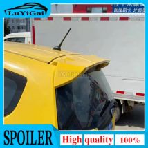 For 2008-2013 Honda Fit jazz Spoiler High Quality ABS Material Car Rear Wing Primer Color Rear Spoiler