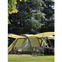 BLACKDEER Tunnel Big Tent Travel Double Resident Tent Selfdriving Rainproof Camping Shelter 2-room & One-Hall Multi-Person Saudi