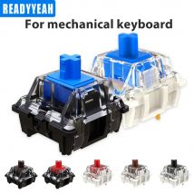 1/5/10 szt. Mechaniczny przełącznik klawiatury do czerwonego niebieskiego brązowego czarnego przełącznika akcesoria do klawiatury do gier gładkie z cichą niestandardową osią