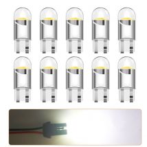 10PCS Design completamente trasparente W5W T10 WY5W 192 194 168 Lampadine per auto a LED per lettura automobilistica Larghezza Liquidazione Indicatori di direzione