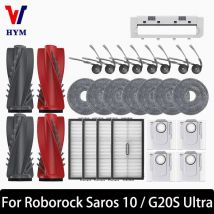 Per Roborock Saros 10R /G20S Ultra /S9 Maxv Sottile Accessori Spazzola Laterale Principale Filtro Mop Borse Robot Aspirapolvere Pezzi di Ricambio