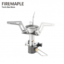Feuer-Ahorn-Fackel, Gasherd, ultraleicht, tragbar, Rucksack-Camp-Brenner mit Piezo für Camping, Wandern, Trekking, 7165 BTU/h