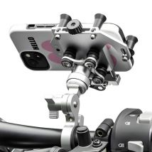 Alloy Motorcycle Mobile Stand High Quality with Shock Absorbers Motorcycle Phone Holder Bike Motorbike Navigation Bracket