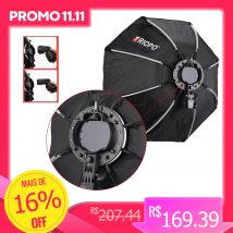 TRIOPO più nuovo KX 65CM Softbox Octagon ombrello Light Box per Godox AD200 V1 Speedlite Flash Light