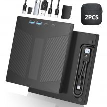 Multifunktionales externes USB3.0-CD-DVD-RW-Laufwerk, DVD-Player, CD-Brenner, Lesegerät, optisches Laufwerk für Laptop, PC, Windows, Mac OS