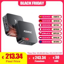 ACEMAGIC K1 MINI PC AMD Ryzen 5 7430U 16GB RAM 512GB SSD Windows 11 Pro MINI Computer Wifi6 BT5.2 4K Tripla Display