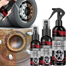 Uniwersalny preparat do usuwania rdzy w sprayu, odświeżający do felg samochodowych i powierzchni metalowych, silne odkażanie, gładki, niezawodny, 30/100/120 ml ﻿