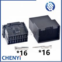 Connettore per cruscotto automobilistico a 16 pin Scatola assicurativa Spina del modulo BCM 174046 -2 776178 -2 Bussola con Perni Per camion FXM370