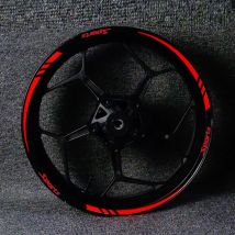 18 Zoll reflektierender Auto-Naben-Aufkleber, Sport-Streifen-Felgenaufkleber