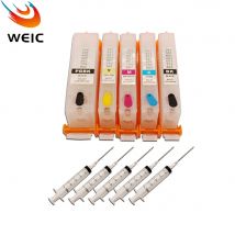 5PC PGI150 CLI151 Refill Ink Cartridge for Canon iP7210 MG5410 MG6310 MX721 MX921 MG7110 MG5510 iP8710 iX6810 Printer