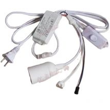 12V Lighting Tester 220V to 12V Tester Test Sockets for 12V Bulbs MR16 Spotlight E27 Screw Light