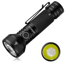 Latarka LED Sofirn IF22A 21700 USB C 3A SFT40 2100lm 680M z możliwością ładowania z mocnym