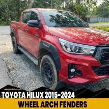 Passaruota Per Toyota Hilux Revo ROCCO ROGUE 2015-2024 Nero Opaco Parafanghi per Camion Pickup Parafanghi Accessori Auto