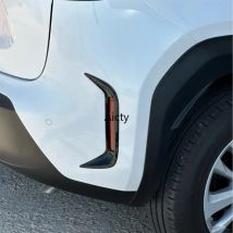 Für Toyota Yaris Cross 2020 2021 2022 ABS Schwarz hinten Nebel Licht Abdeckung Trim Nebel licht Vent Stoßstange Garnieren Auto zubehör