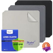 20CM * 20CM Microfiber cleaning cloth, 6 pack-premium cloth for glasses, Lens, screens & moreby dhotical