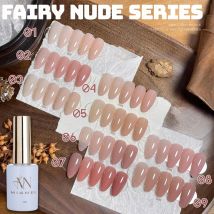 MIANEL  12ML Japanese Style Fairy Gel Nail Polish White Pink Nude Color Ice Clear Nail Polish Pink Nails Summer Nails 1-24pcs