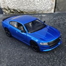 1:24 2023 Dodge Charger SXT aleación modelo de coche deportivo Diecast Metal vehículos de carreras musculares modelo de coche colección de simulación regalo para niños