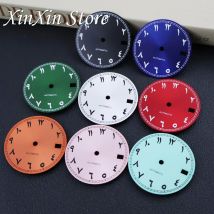 28,5 MM Sunburst Zifferblatt Arabische Ziffer Zifferblätter Modifizierte Uhr Zubehör Für NH35 NH36 4R 7S Bewegung