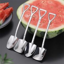 Edelstahl Löffel Schaufel Löffel Haushalt Kreative Dessert Wassermelone Löffel Geschenk Nette Küche Geschirr Eis Honig Löffel