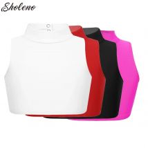 Kinder Criss Cross Tank Tops Metallic Ärmelloses Tanz Crop Top Mädchen Ballett Tanz Workout Gymnastik Tank Tops Yoga Activewear
