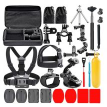 Action Camera Accessories Kit for Gopro Hero 12 11 10 9 8 7 6 5 4 Max Mount Session YI 4K SJCAM EKEN Osmo AKASO APEMAN Accessory