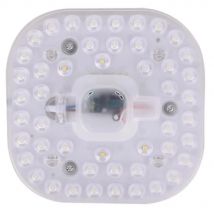 Maxia Market Módulo de Luz de Techo LED Módulo de Plafón Cuadrado la Base masgnetico con Iman Facil de Instalar