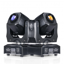 Luce da palco a LED da 75 W 8 Gobos 8 colori luci da discoteca 80 W Luci a testa mobile controller dmx per matrimonio Natale Compleanno DJ Discoteca