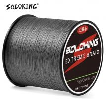 SOLOKING 300M żyłka wędkarska w oplocie PE Super mocna japońska żyłka wielowłóknowa żyłka morska 10LB-80LB żyłka karpiowa żyłka pstrągowa