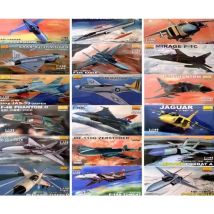 1/144 Kunststoff Montieren Kämpfer Militärflugzeug Modell USA UdSSR UK WWII Kämpfer Jets Bomber Mini Sand Tisch Spielzeug
