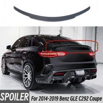 Für 2014-2019 Mercedes Benz GLE C292 Coupe 350 400 450 550 63 Carbon Fiber Hinten Stamm Deckel Ducktail spoiler Flügel Zubehör