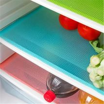 4 pezzi EVA impermeabile frigorifero fodera tappetino lavabile muffa cucina pad anti-olio cassetto dell'armadio tovaglietta isolamento termico tappetino frigorifero