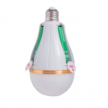 Lampadina a LED Chip di ricarica intelligente Interruzione di corrente Emergenza Casa 18650 Batteria Senza sfarfallio con gancio Lampadina di emergenza staccabile