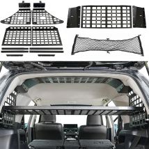 CGZ Molle-Panels, hinteres Kofferraumregal, modulare Aufbewahrung, Schmutzregale, Fracht-Organizer, Zubehör für Toyota 4Runner 2010–2024