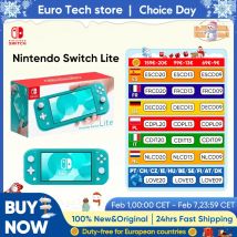 Consolas Nintendo Switch Lite - 32 GB Batería 3570 mah 5,5'' Kompaktowy i lekki Wbudowane kontrolery Kompatybilne gry
