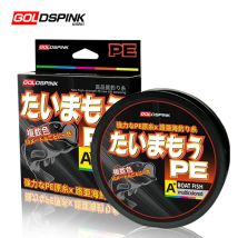 GOLDSPINK Ultra Smooth X8 Stränge geflochtene japanische Angelschnur 150M200M Multifilment PE-Schnur verschleißfeste Salzwasser-Angelschnur