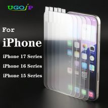 UGOjP 3/5PCS gehärtetes Glas für iPhone 17 Pro Max 17 Air 17 Pro 16 15 Pro Max Vollbildschutz gehärtete HD-Klarglasfolie