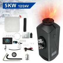 Diesel Air Heater 12V/24V 2-8KW Kompatybilny Diesel Parking Heater z pilotem LCD Mały rozmiar łodzi Samochód RV Ciężarówka Wewnętrzna