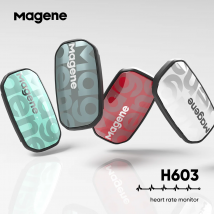Magene H603 Herzfrequenzmesser, geteilter Brustgurt, HRM Fitness-Tracker, Mover, Bluetooth,