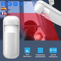 Allarme domestico Sensore di movimento Sistema di sicurezza allarme Collegamento wireless all'host dell'allarme Funziona a batteria