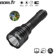 BORUiT C8 NM1 1000M Long Throw LED Taktische Taschenlampe 1000LM Super Helle Taschenlampe Wasserdichte Camping Wandern Scheinwerfer Laterne