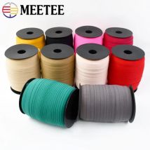 Bandas elásticas de LICRA para ropa interior, accesorios de costura para sujetador, 100 metros, 15mm